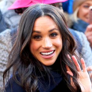 Meghan Markle attends the Terrance Higgins Trust World AIDS Day charity fair on December 1, 2017 in Nottingham, England.