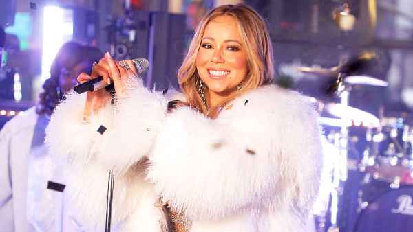 Mariah Carey performs during Dick Clark's New Year's Rockin' Eve at Times Square on December 31, 2017 in New York City.