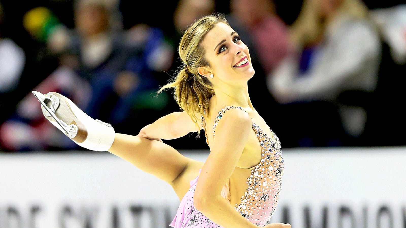 Ashley Wagner competes in the Ladies Free Skate during the 2018 Prudential U.S. Figure Skating Championships at the SAP Center on January 5, 2018 in San Jose, California.