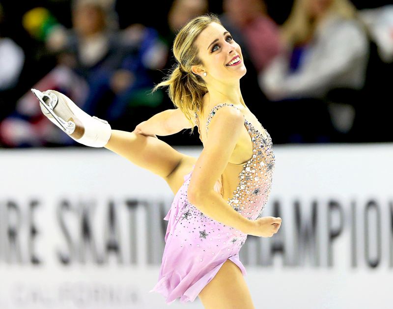 Ashley Wagner competes in the Ladies Free Skate during the 2018 Prudential U.S. Figure Skating Championships at the SAP Center on January 5, 2018 in San Jose, California.