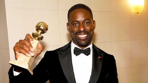 Sterling K. Brown attends the 75th Annual Golden Globe Awards held at the Beverly Hilton Hotel on January 7, 2018.