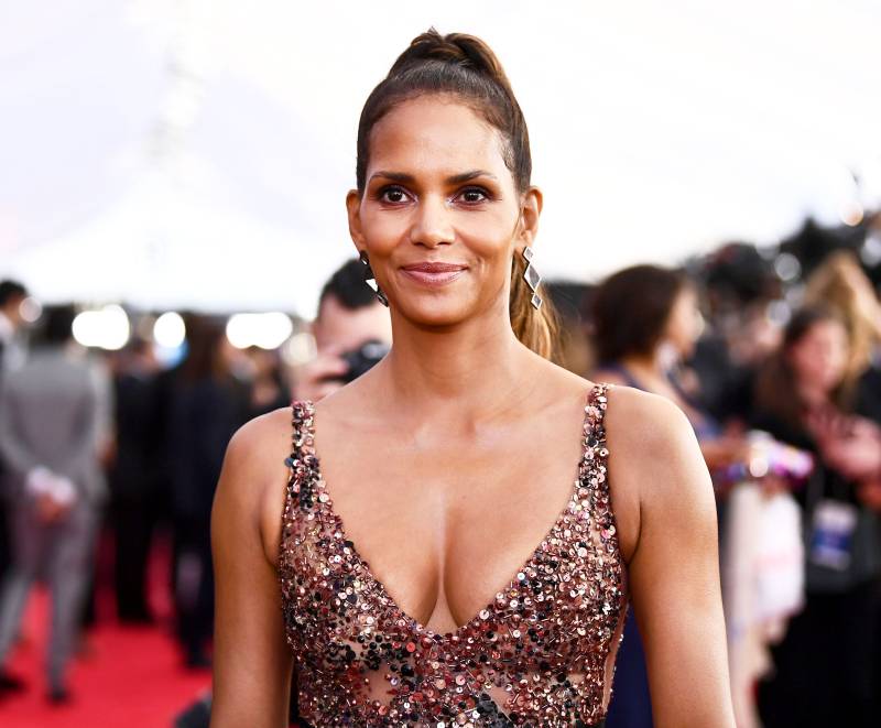 Halle Berry attends the 24th Annual Screen Actors Guild Awards at The Shrine Auditorium in Los Angeles, California.