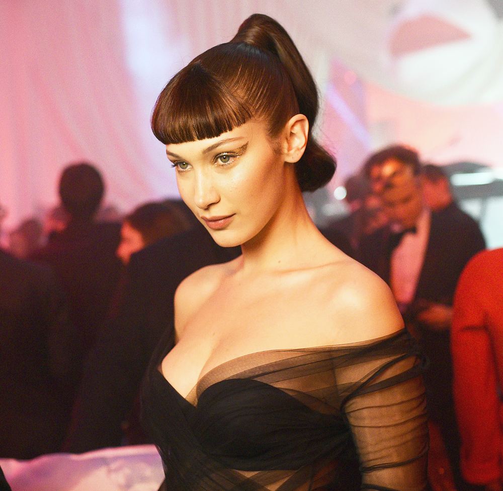 Bella Hadid attends Le Bal Surrealiste Dior during Haute Couture Spring Summer 2018 show as part of Paris Fashion Week in Paris, France.