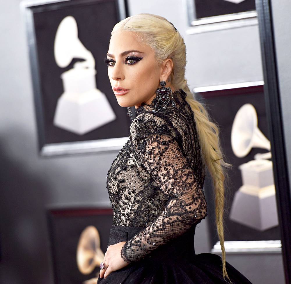 Lady Gaga attends the 60th Annual GRAMMY Awards at Madison Square Garden on January 28, 2018 in New York City.
