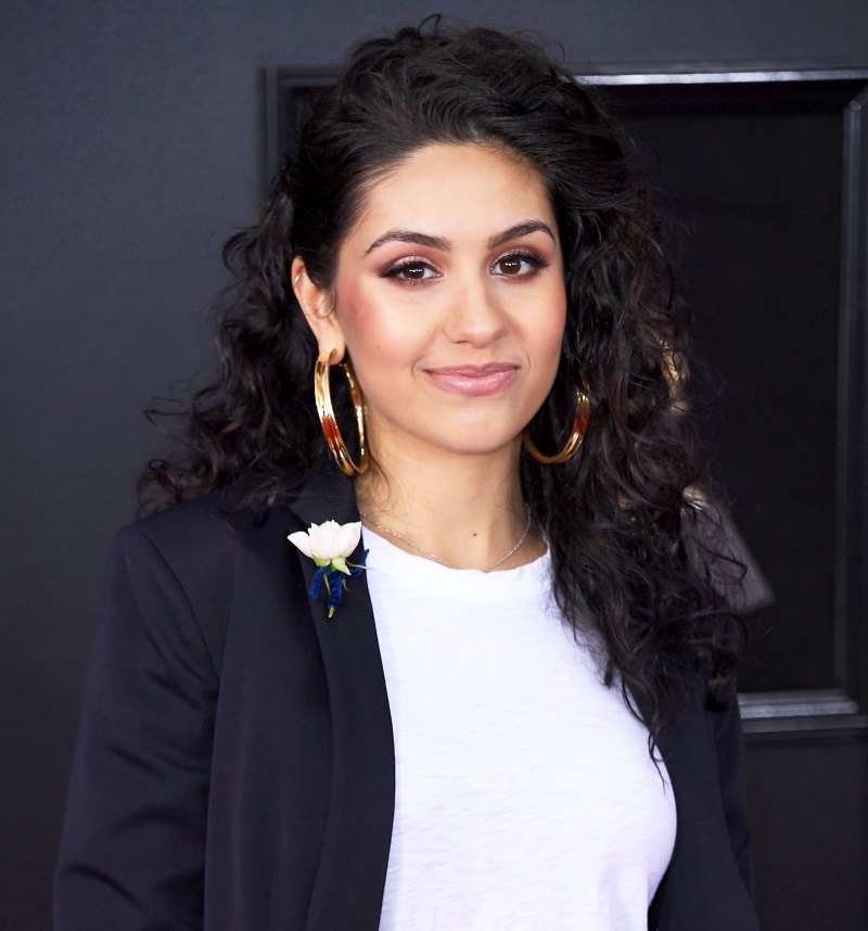 Alessia Cara arrives for the 60th Grammy Awards on January 28, 2018 in New York City.