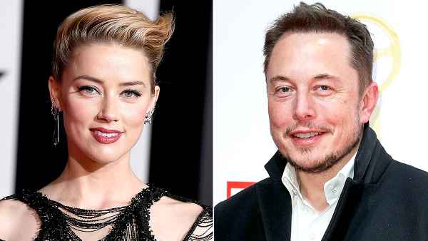 Amber Heard and Elon Musk together