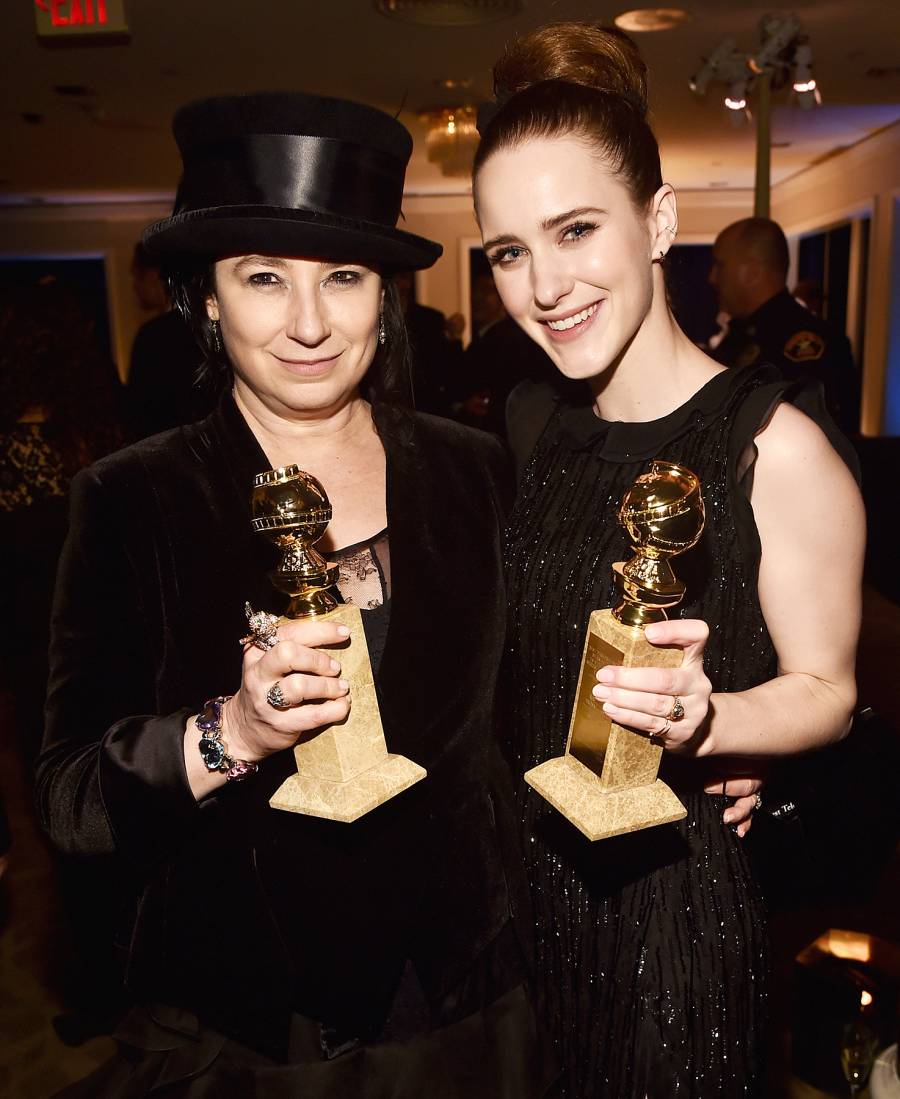 Amy Sherman-Palladino Rachel Brosnahan Amazon Studios' Golden Globes Celebration 2018