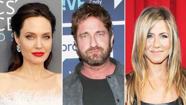 Angelina Jolie Gerard Butler Jennifer Aniston