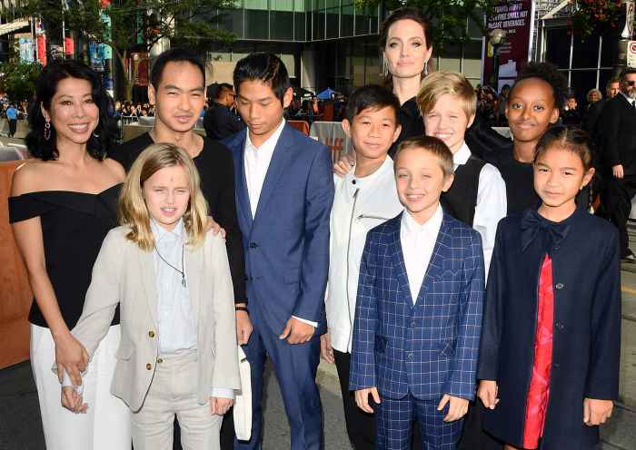 Angelina Jolie kids Toronto International Film Festival