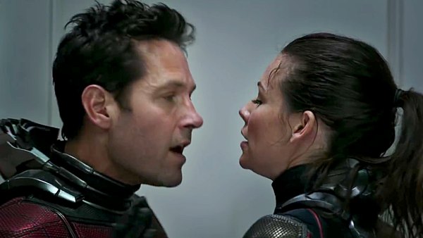 Paul Rudd and Evangeline Lilly in Ant-Man and the Wasp
