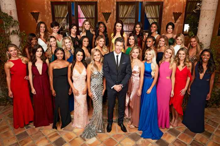 Arie Luyendyk Jr and the contestants on The Bachelor