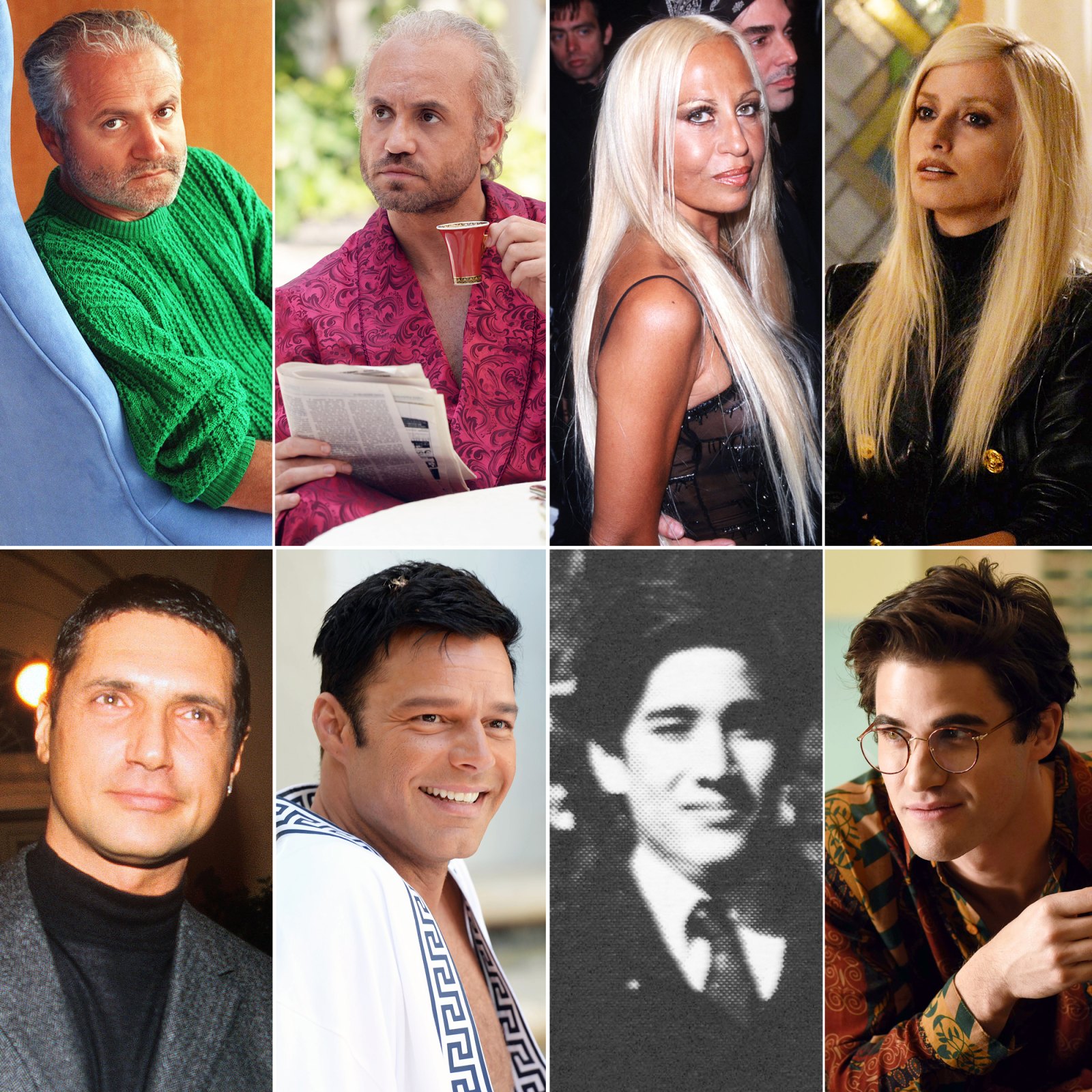 Haarvaten stuiten op Bang om te sterven Assassination of Gianni Versace' Cast vs. Real-Life People They Portray