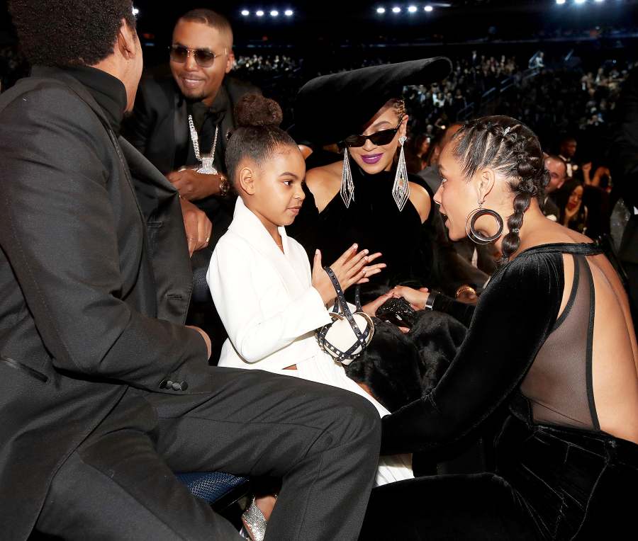 Jay-Z NAS Blue Ivy Beyonce Alicia Keys Grammys 2018