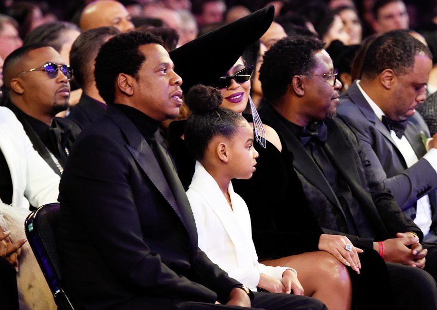 Jay-Z Blue Ivy Beyonce Grammys 2018