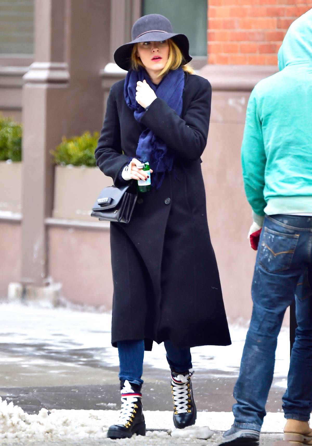 Blake Lively Wears Gucci Boots as Snow Alternative