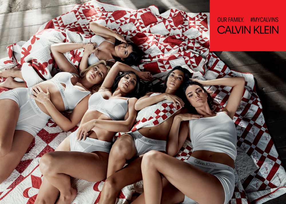Kardashian-Jenner Sisters in New Calvin Klein Underwear Campaign