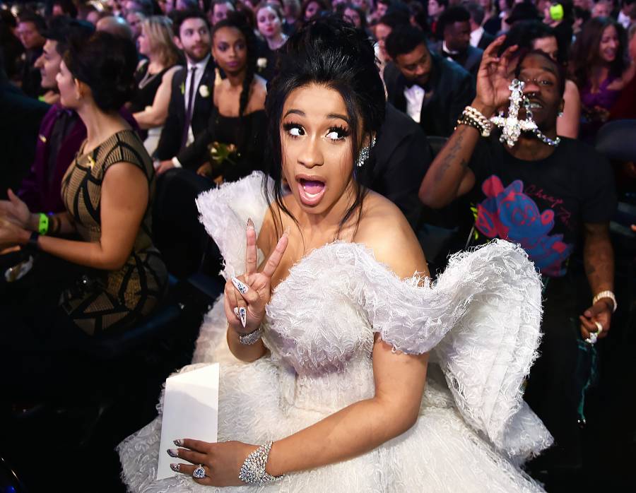 Cardi B Grammys 2018