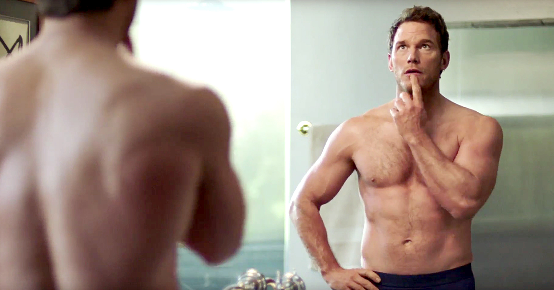 Chris Pratt Goes Shirtless In A Super Bowl Commercial