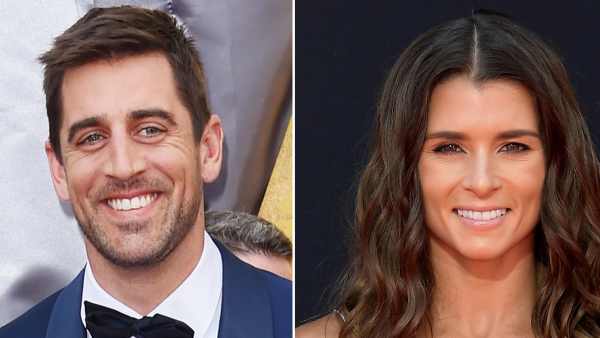 Aaron Rodgers and Danica Patrick