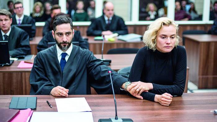 Denis Moschitto and Diane Kruger in In The Fade