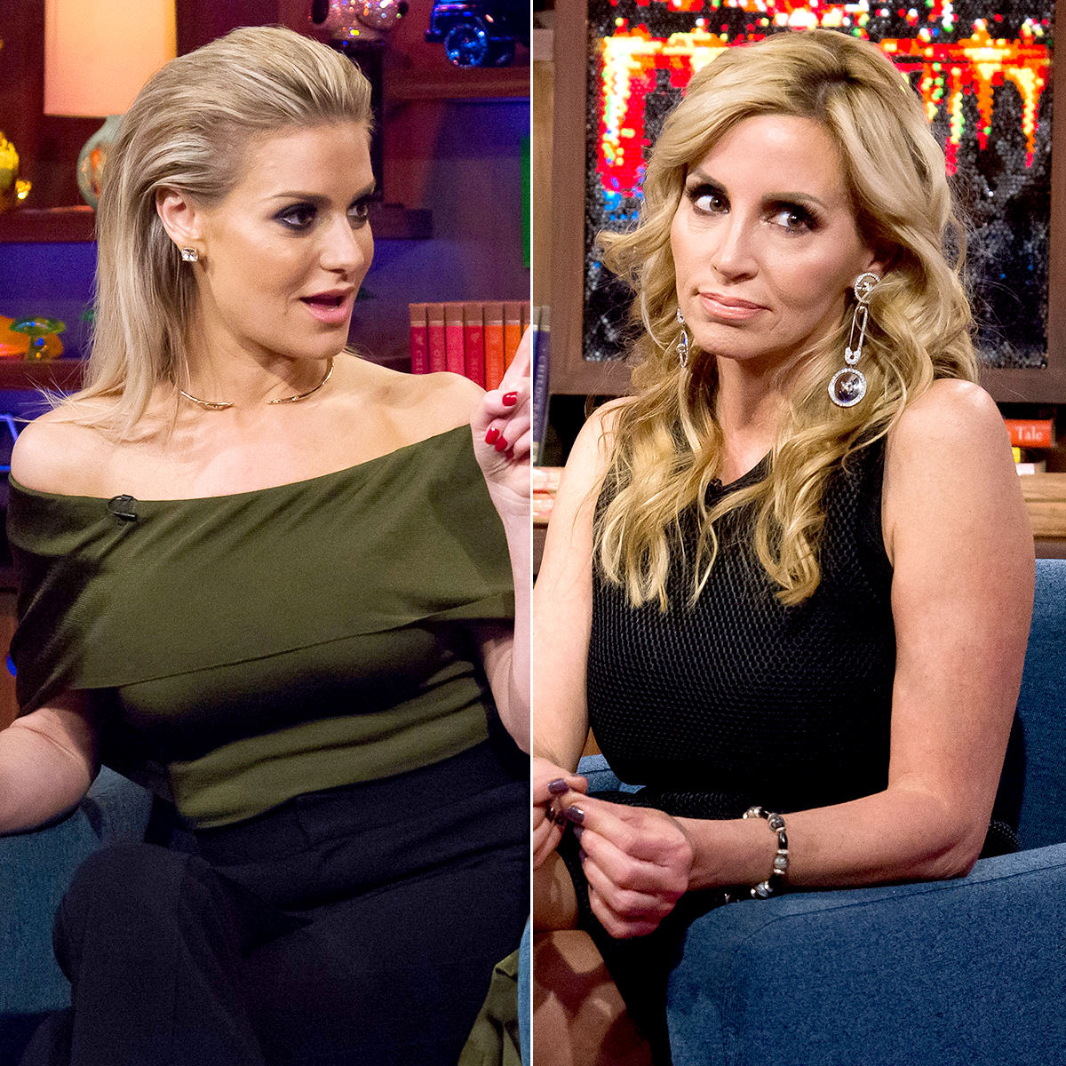 Dorit Kemsley and Camille Grammer
