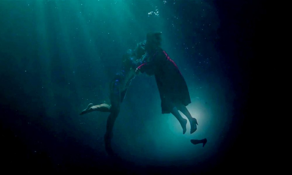 Doug Jones and Sally Hawkins in &lsquo;The Shape of Water&lsquo;