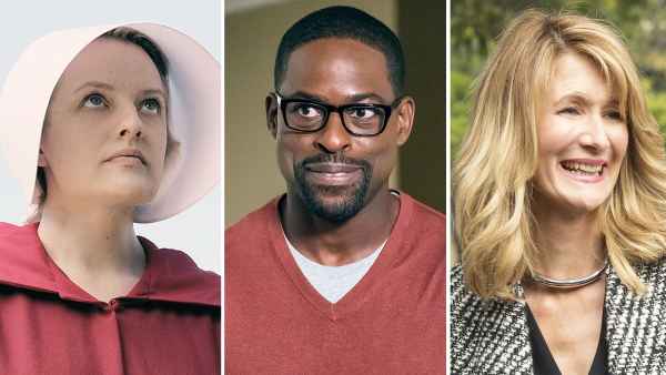 Elisabeth Moss Sterling K. Brown Laura Dern Golden Globes 2018