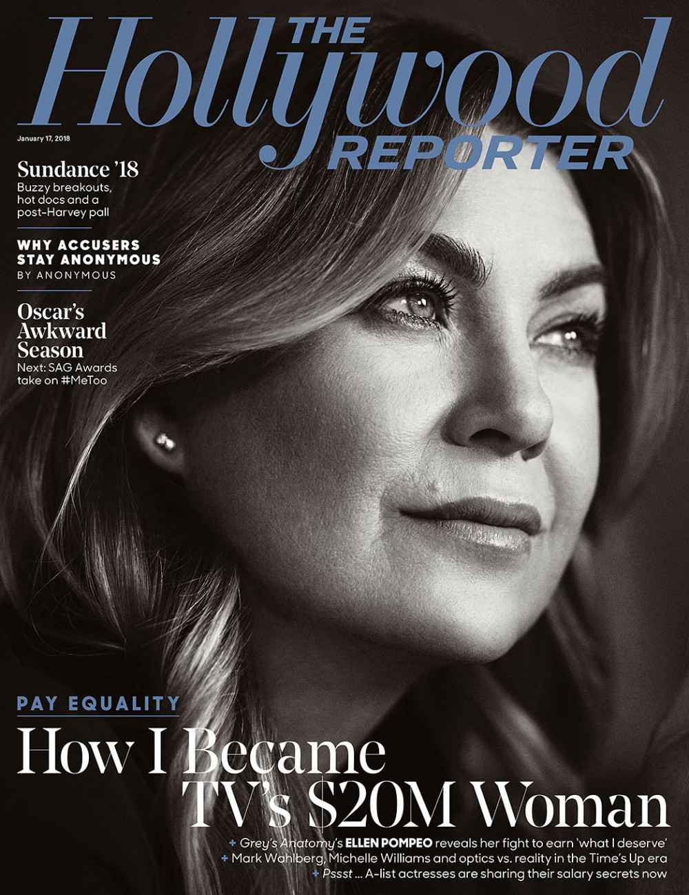 Ellen Pompeo The Hollywood Reporter cover