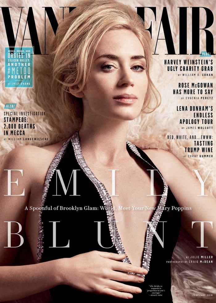 Emily Blunt Vanity Fair cover