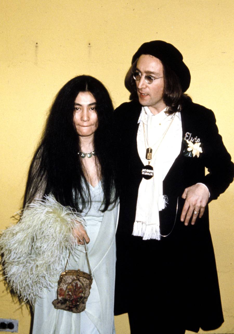 Yoko Ono and John Lennon