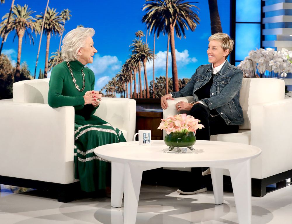 Helen Mirren on The Ellen DeGeneres Show