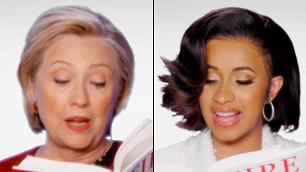 Hillary Clinton and Cardi B