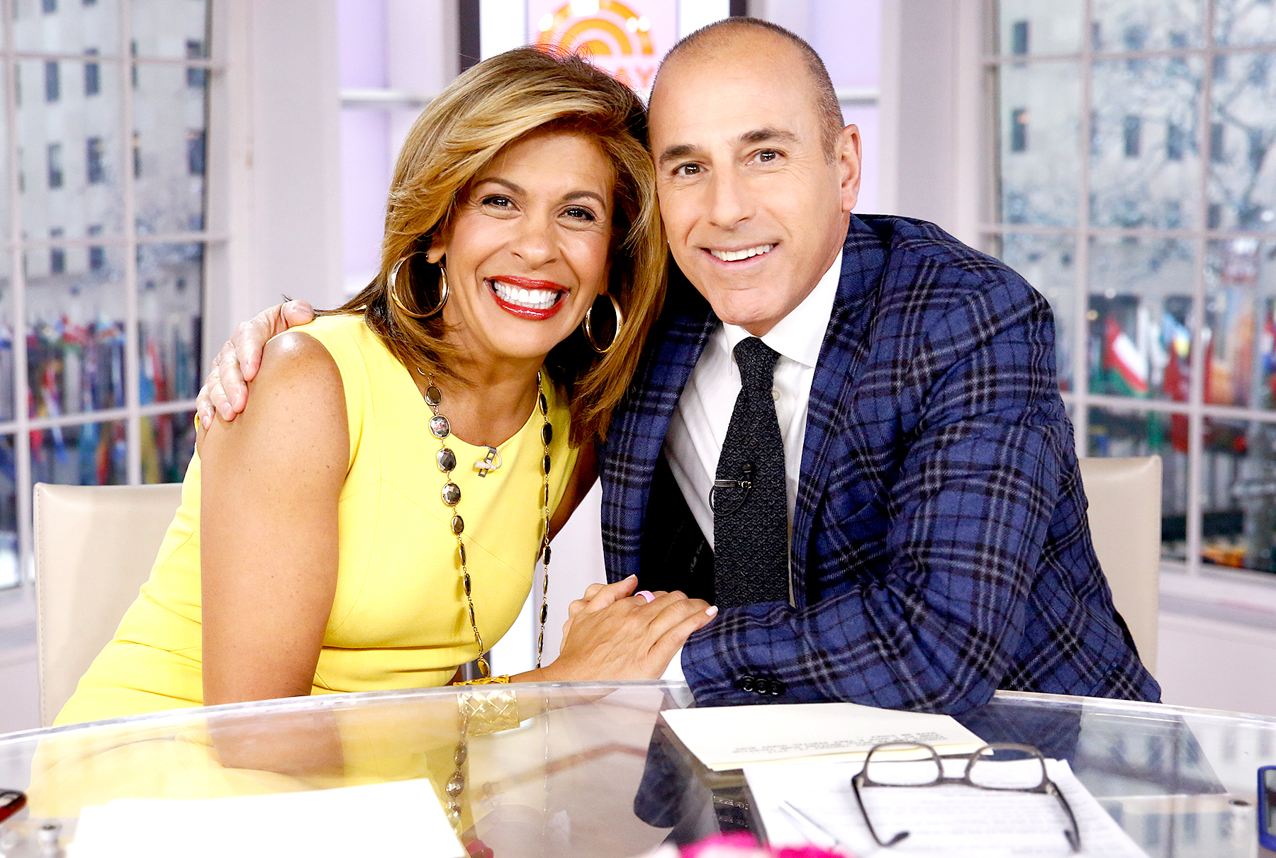 Matt Lauer Texted Hoda Kotb After She Replaced Him