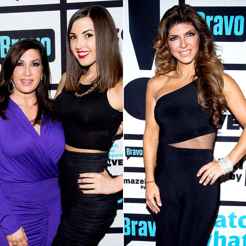 Jacqueline Laurita, Ashlee Holmes, and Teresa Giudice