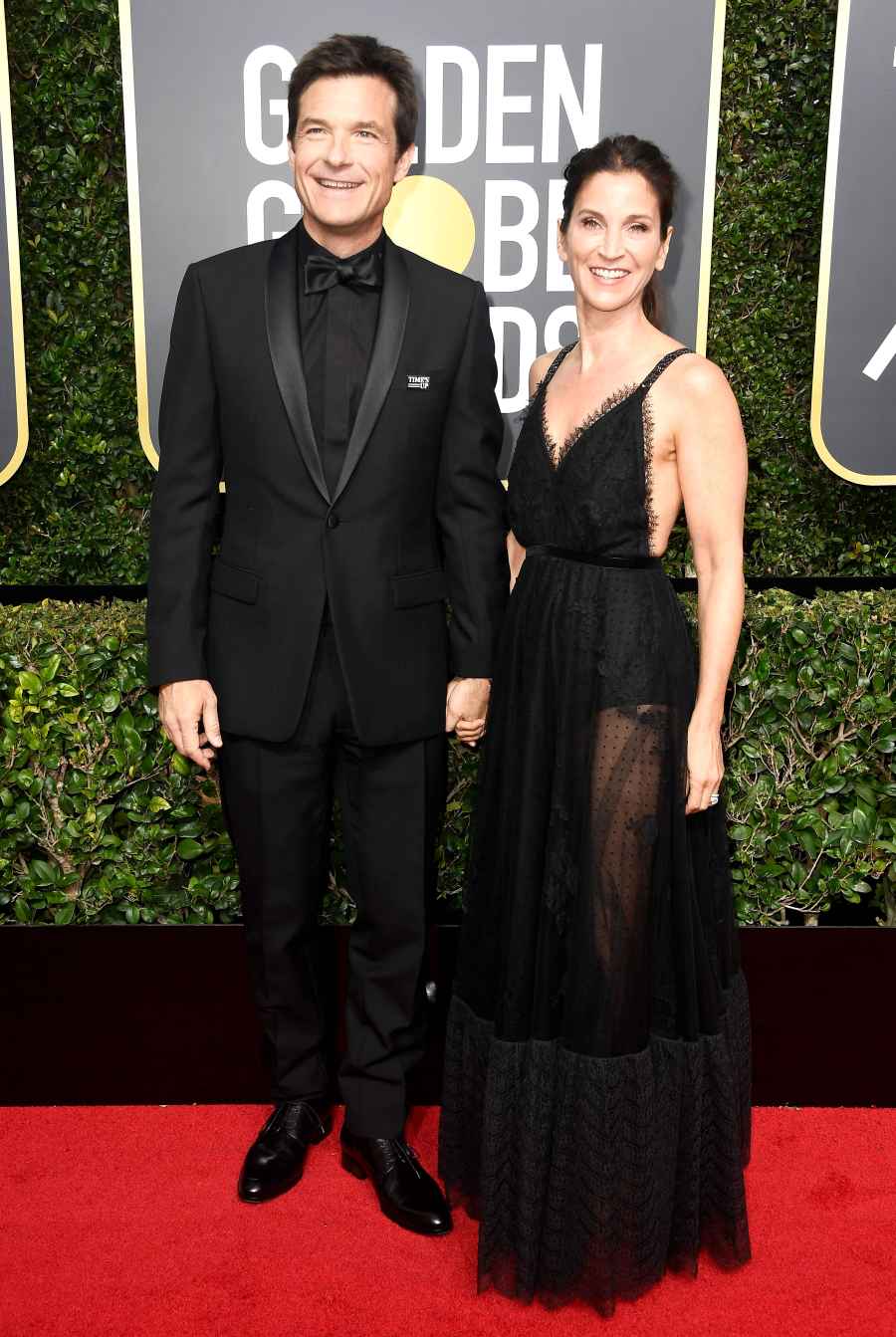 Jason Bateman and Amanda Anka