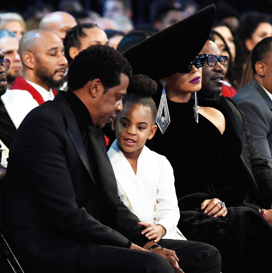 Jay Z Blue Ivy Carter Beyonce Grammys 2018