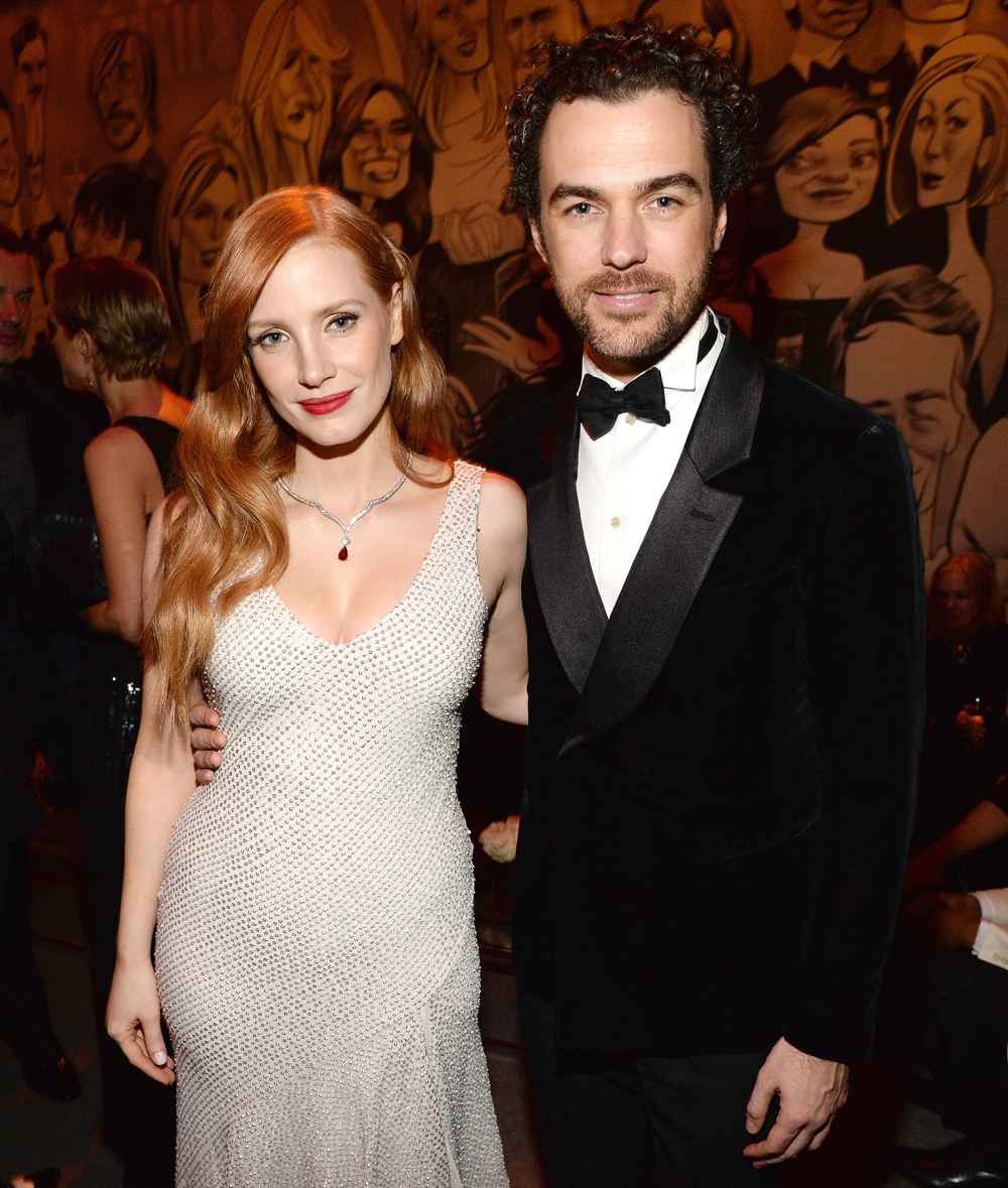 Jessica Chastain and Gian Luca Passi de Preposulo