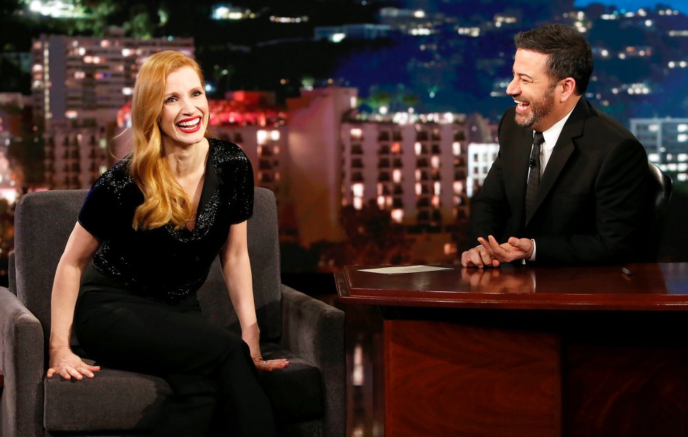 Jessica Chastain Jimmy Kimmel Live