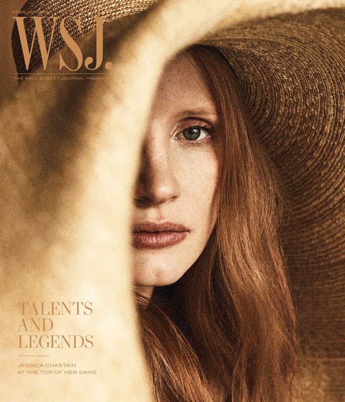 Jessica Chastain The Wall Street Journal Magazine cover