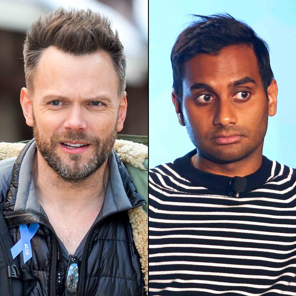 Joel McHale and Aziz Ansari