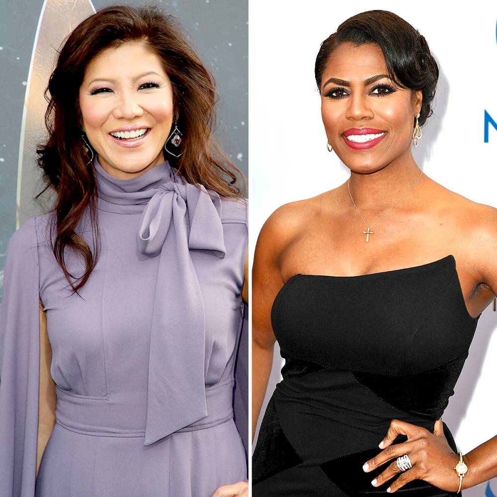 Julie Chen and Omarosa Big Brother