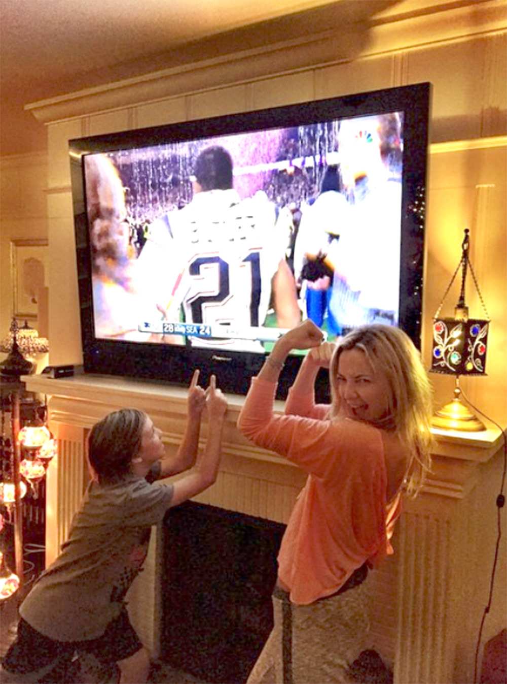 How Celebrities Watch the Super Bowl at Home | Us Weekly