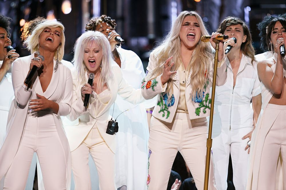 Kesha performance reactions Grammys 2018