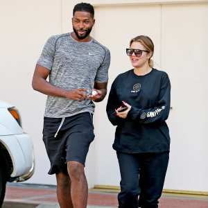 Tristan Thompson and Khloe Kardashian