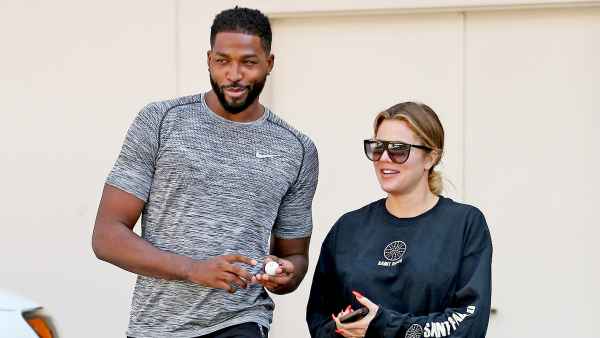 Tristan Thompson and Khloe Kardashian