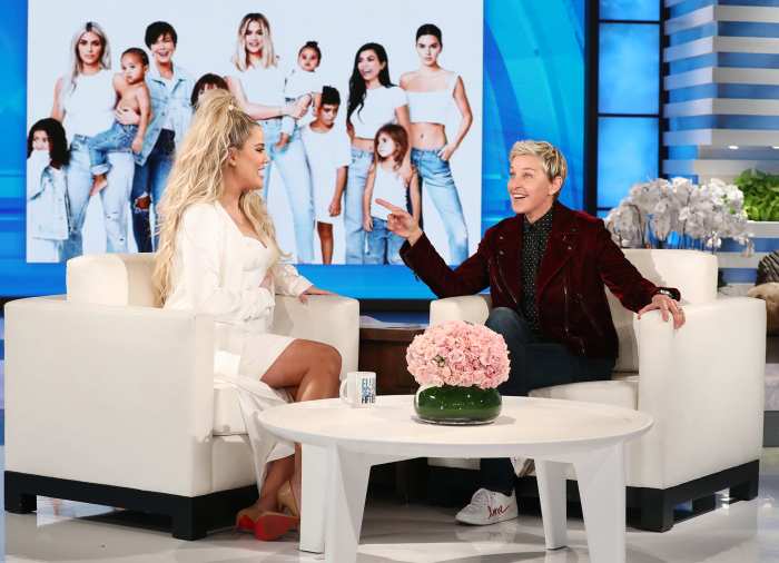 Khloe Kardashian visits The Ellen DeGeneres Show