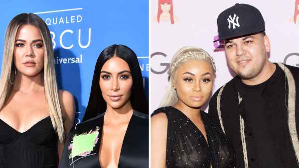 Khloe Kardashian Kim Kardashian Blac Chyna Rob Kardashian