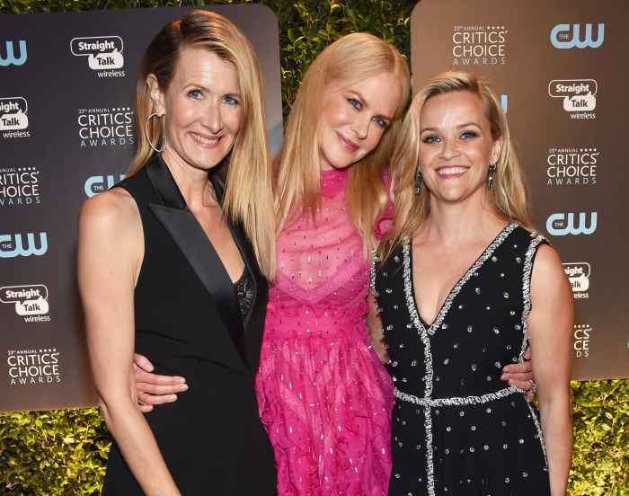 Laura Dern, Nicole Kidman and Reese Witherspoon