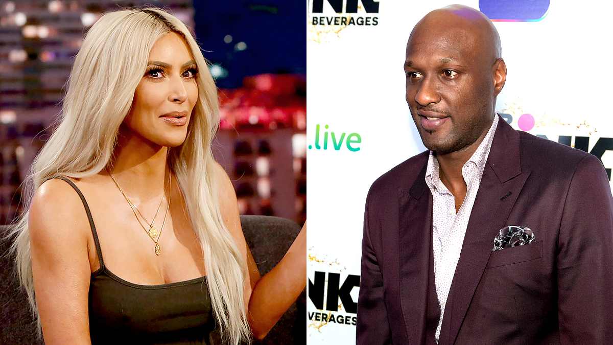 Kim Kardashian and Lamar Odom