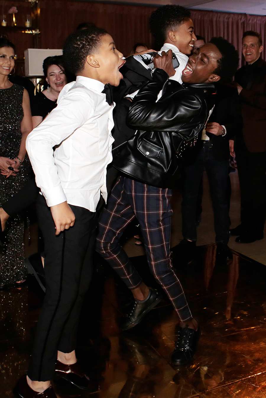 Lonnie Chavis Caleb McLaughlin Netflix SAG After Party